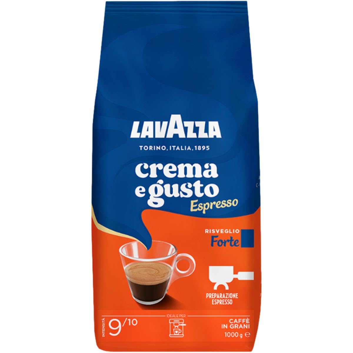 Lavazza Espresso Crema e Gusto 1000g Whole Beans