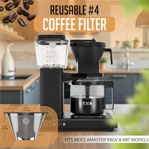 Reusable #4 Coffee Filter for Technivorm Moccamaster KBGV and KBT
