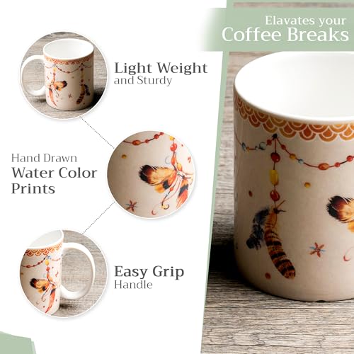 Coffee Mug with Handles Tea Cups