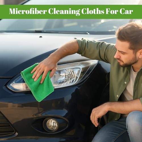 Car Microfiber Clean Cloths (60 Count)