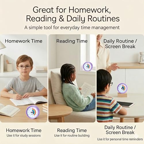 Magnetic Visual Timer for Kids