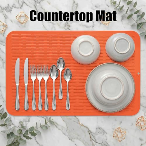 Silicone Dish Drying Mat for Multiple Usage