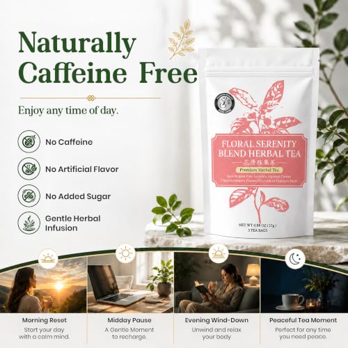 Stress Relief & Relaxation Traditional Chinese Herbal Tea for Modern Wellness