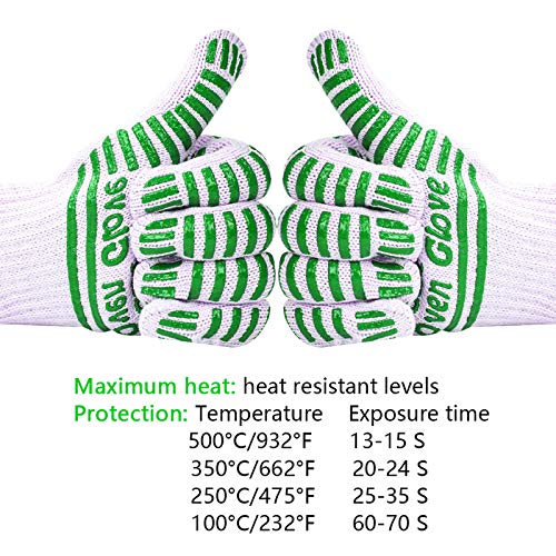 Oven Glove Extreme Heat Resistant Oven Gloves (2 Count)