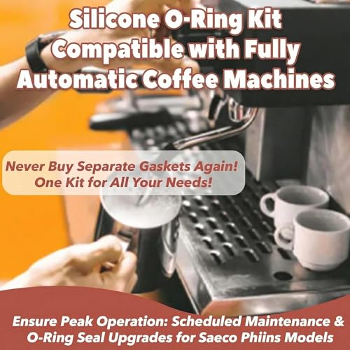30 Pcs Silicone O Ring Kit Compatible with Saeco & Gaggia Coffee Machine (30 Count)