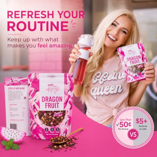 Katy’s Dragonfruit Loose Leaf Tea (3 Ounce)