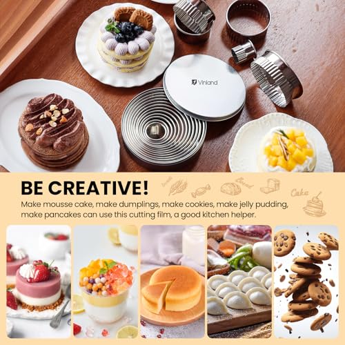 12 Pcs 304 Stainless Steel Biscuit Cutter Set (12 Count)
