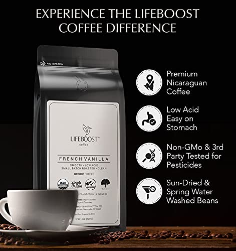 French Vanilla Ground Coffee (12 Ounce)