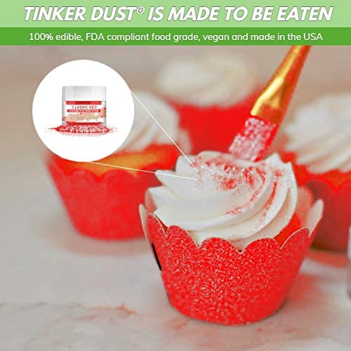 Red Edible Glitter
