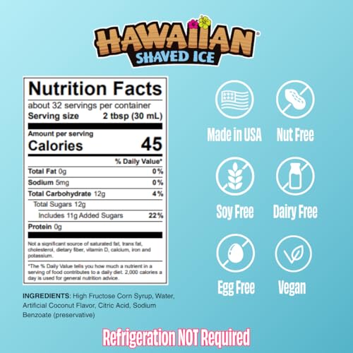 Coconut Syrup (16 Fl Oz)