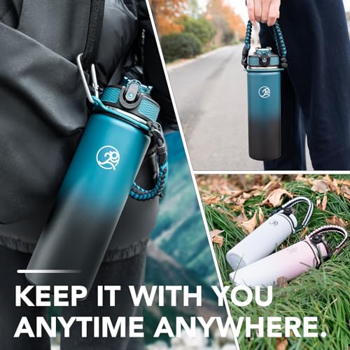 24oz Insulated Stainless Steel Travel Water Bottle
