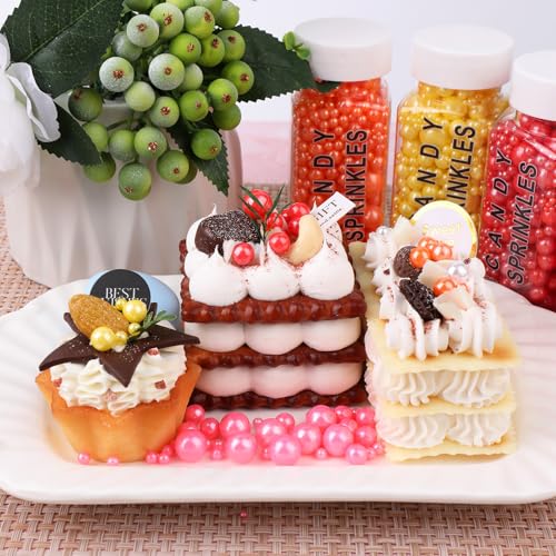 Rainbow Sprinkles for Cake Decorating (4.6 Ounce)