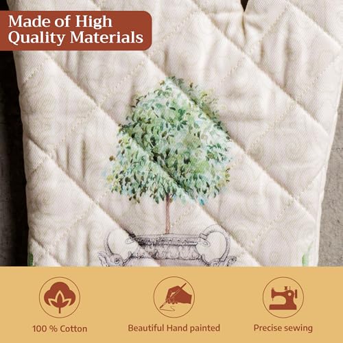 Maison d'Hermine Oven Gloves 100% Cotton Oven Mitt