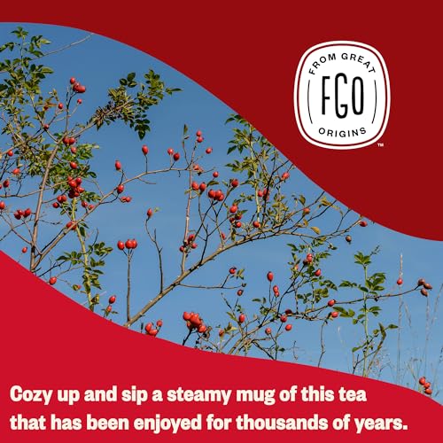 Organic Rosehips Tea (100 Count)