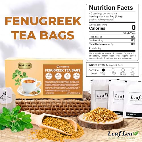 Fenugreek Tea Bags (40 Count)