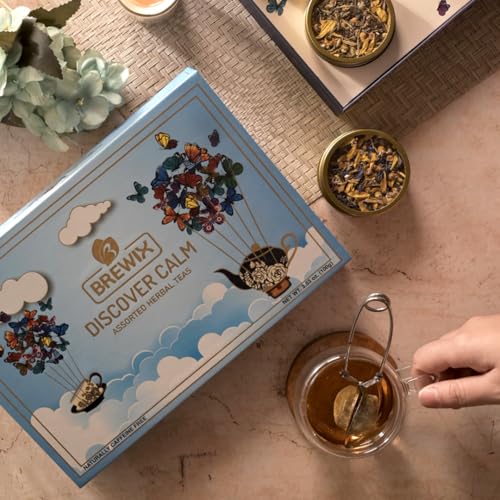 Discover Premium Herbal Tea Christmas Gift Box (3.53 Ounce)