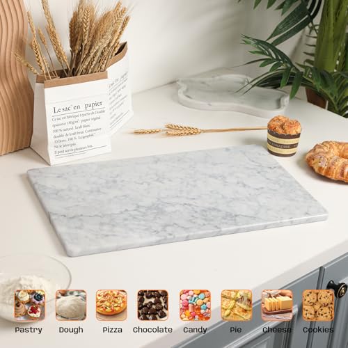 Carrara White Marble Cutting Board