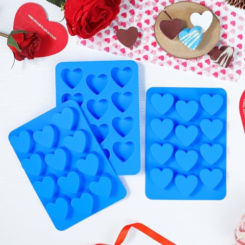 Heart Silicone Molds 12 (36 Cavities)
