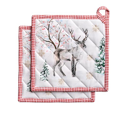 Pot Holders 100% Cotton Potholders (2 Count)