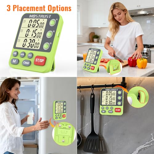 Digital Dual Kitchen Timer