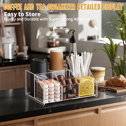 Acrylic Coffee Station Organizer