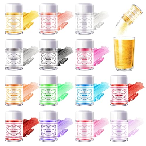Edible Glitter for Drinks (2.52 Ounce)