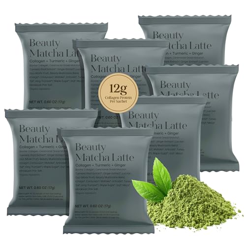 Kroma Beauty Matcha Latte Powder with Collagen (4.2 Ounce)