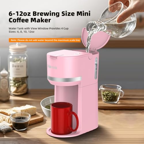 Mini Single Serve Coffee Maker for K