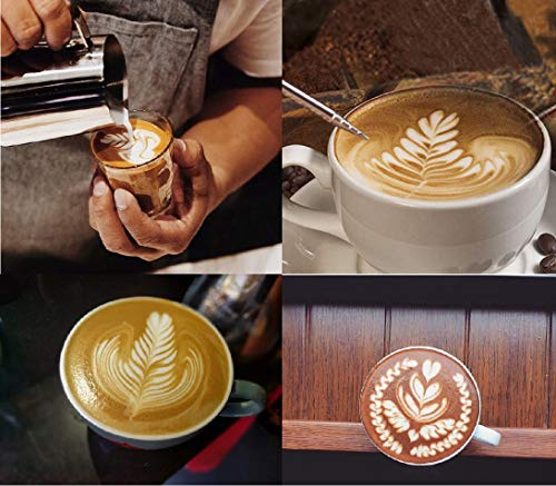 Milk Frothing Pitcher 12oz Stainless Steel Pitcher Perfect for Latte Art