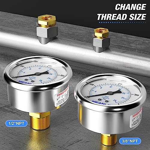 0~400Psi Stainless Steel 1