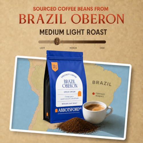 Brazil Oberon Ground Coffee (12 Ounce)