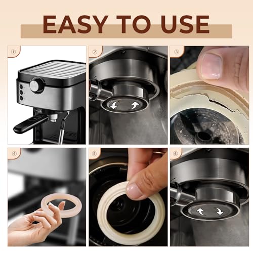 3 Pcs 54mm Silicone Steam Ring