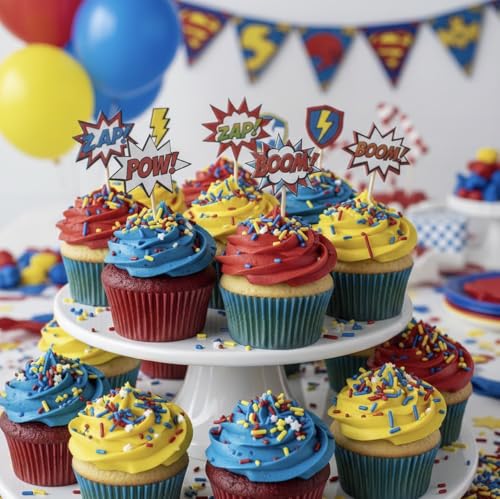 Sprinkles Blue red and yellow Sprinkles