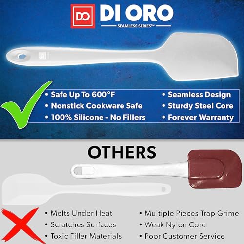 DI ORO Silicone Spatula Set (5 Count)