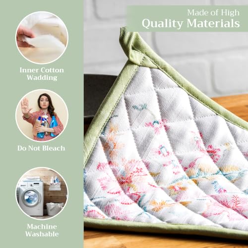 Pot Holders 100% Cotton Potholders (2 Count)