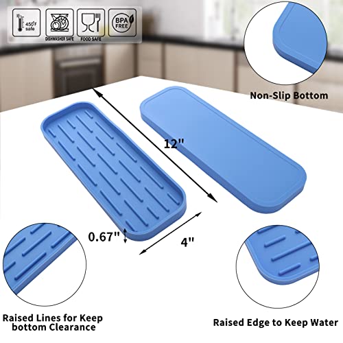 Silicone Kitchen Sink Organizer Tray for Multiple Usage
