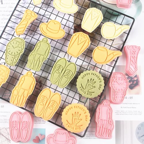 Father‘s Day Cookie Cutters (8 Count)