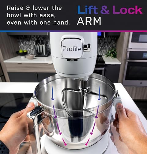 GE Profile Smart Stand Mixer with 7qt Bowl