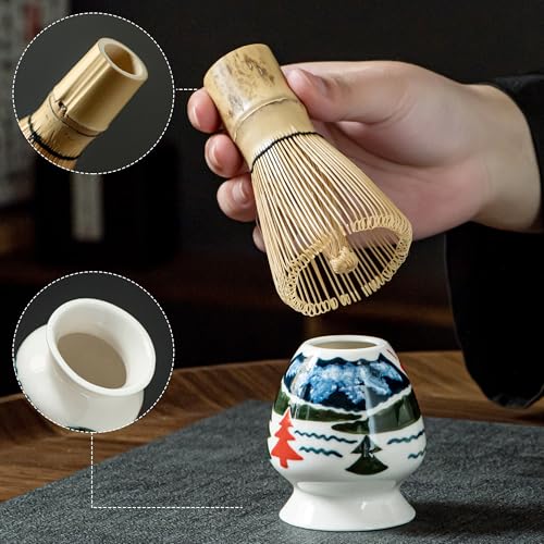 Matcha Whisk Set with Spout (6 Count)