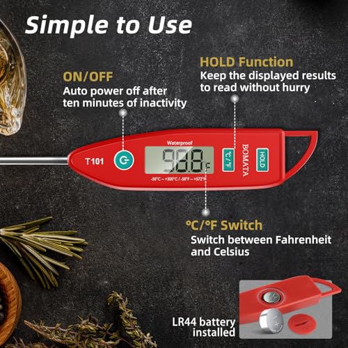 Digital Water Thermometer for Liquid