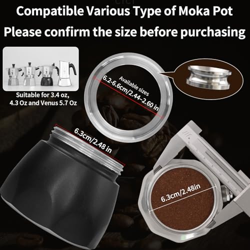2 3 Cup Moka Pot Tamper