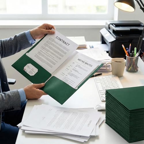 File folders with Pockets (50 Count)