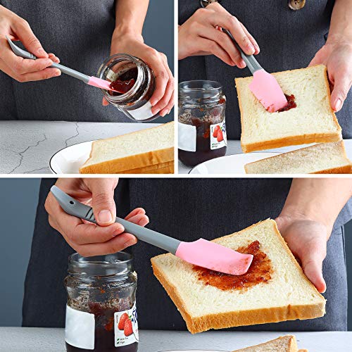 Silicone Mini Small Spatula (6 Count)