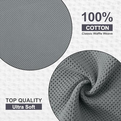 100% Cotton Waffle 6 (6 Count)