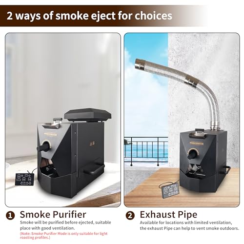 500g Automatic Coffee Roaster Machine for Home Use Wth Smoke Filter
