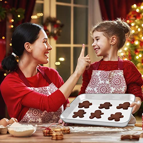 Baking Sheet with Rack Set [2 Sheets + 2 Racks]