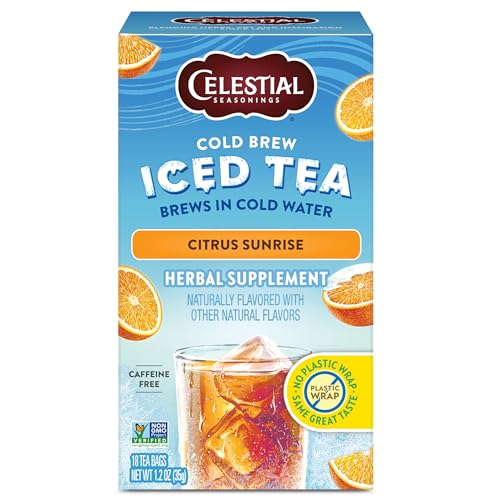 Cold Brew Citrus Sunrise Iced Tea 18 tea bags (18 Count)