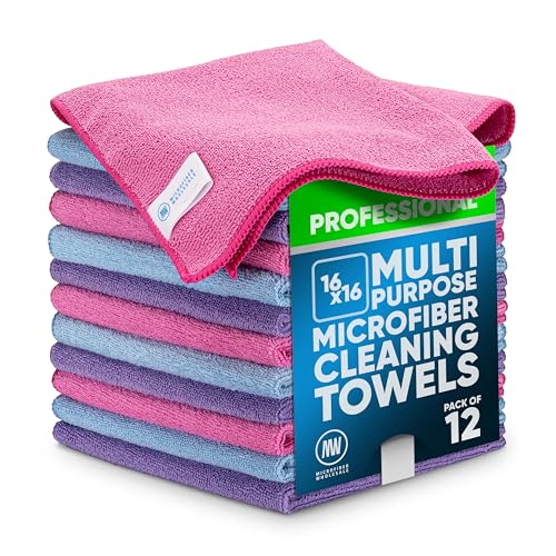 MW Pro Microfiber Cleaning Cloth (12 Count)
