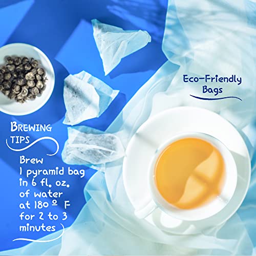 White Jasmine Dragon Pearl Tea (15 Count)