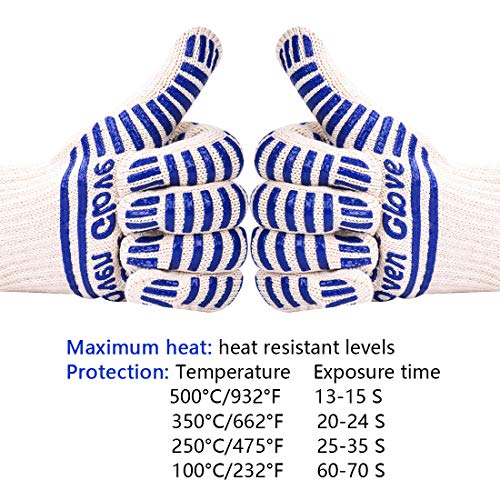 Extreme Heat Resistant Oven Gloves (2 Count)